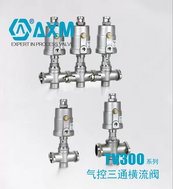 TV300系列【气控三通横流阀】