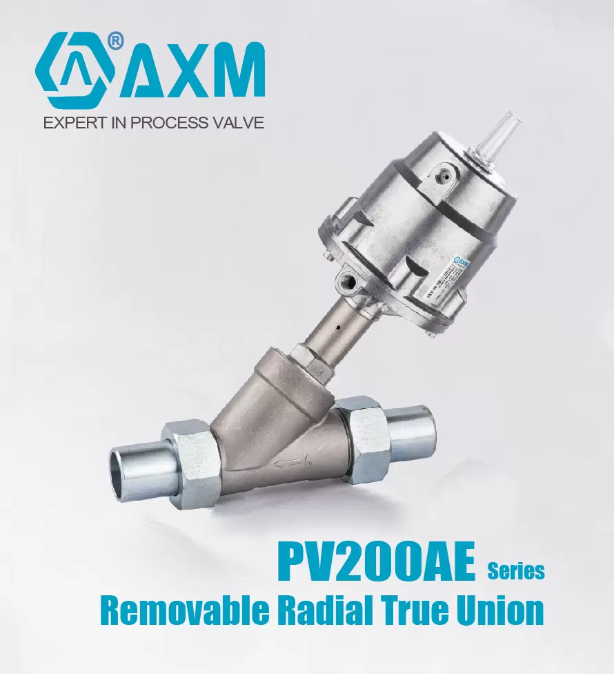 PV200AE【Removable Radial True Union ends】