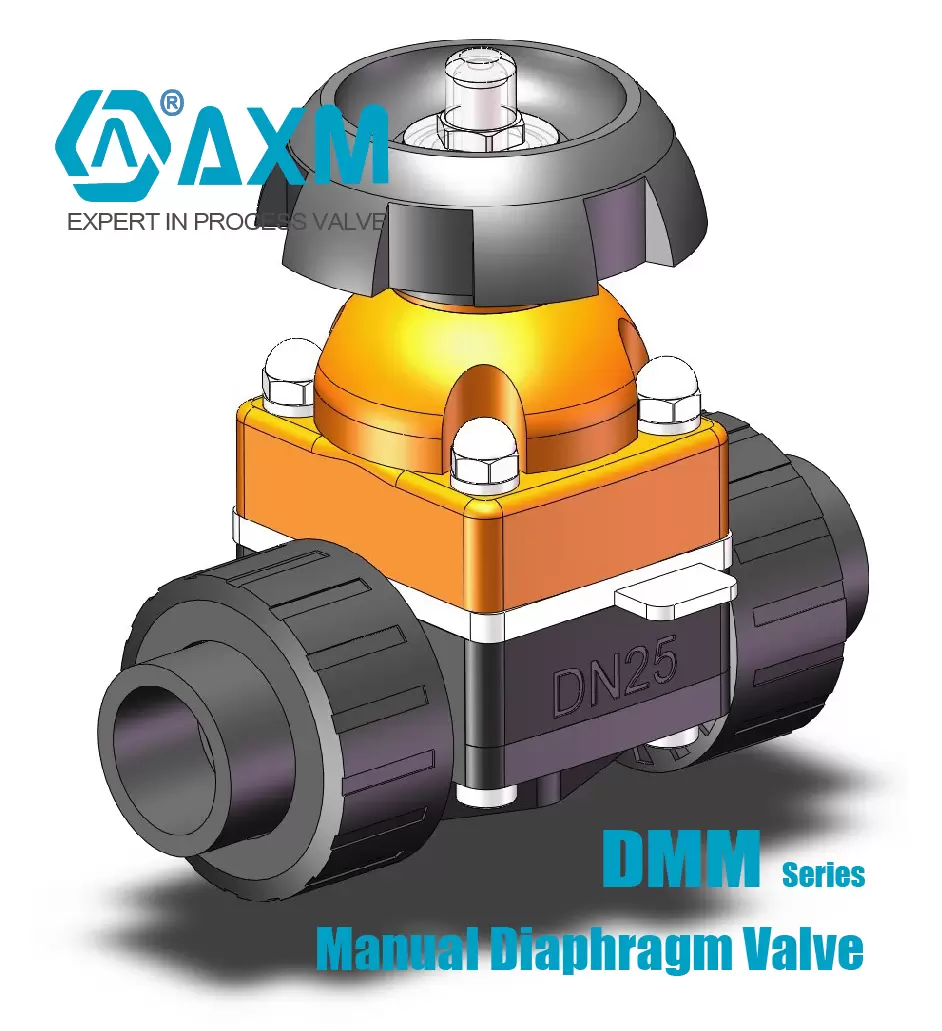 DMM202 Series Union ends Manual Diaphragm Valve