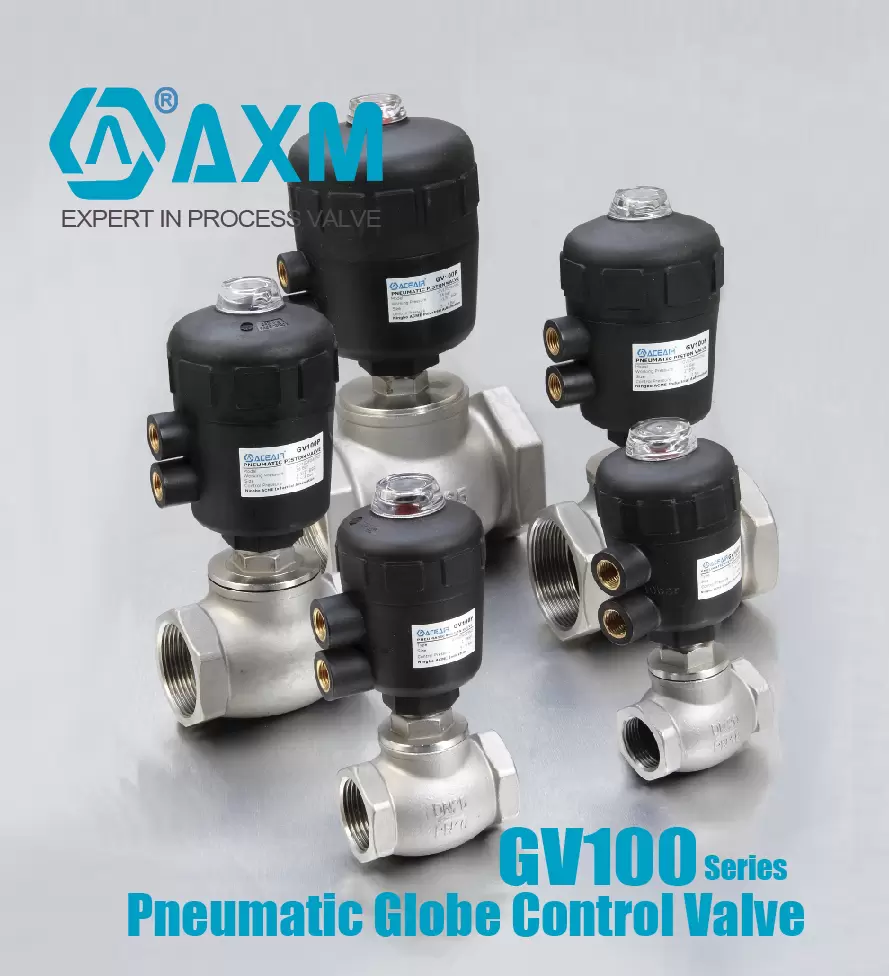 GV100 Series【Pneumatic Globe Control Valve】