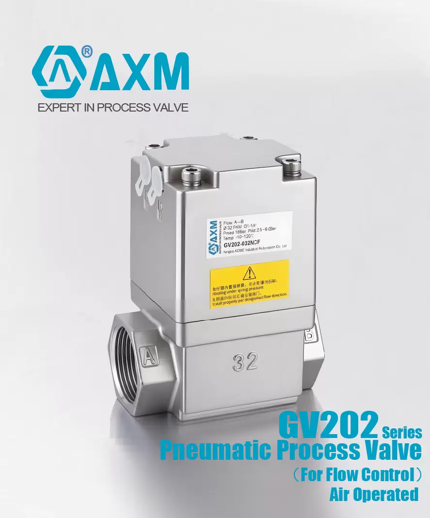 GV202 Series Pneumatic Process Valve/ Air Operated【For Flow Control】