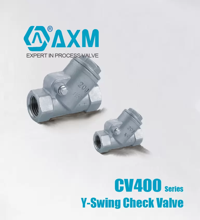 CV400 Series Y-Swing Check Valve