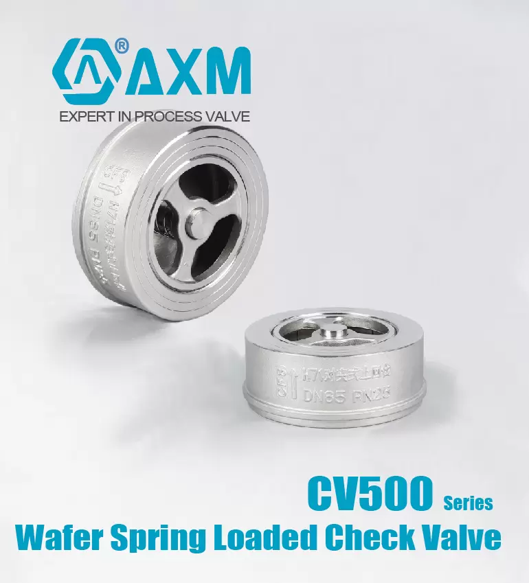 CV500 Series Wafer Spring Loaded Check Valve 