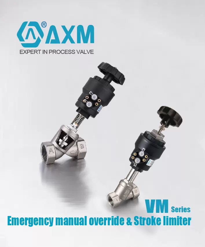 VM Series【 Manual Override for Stroke Limiter】