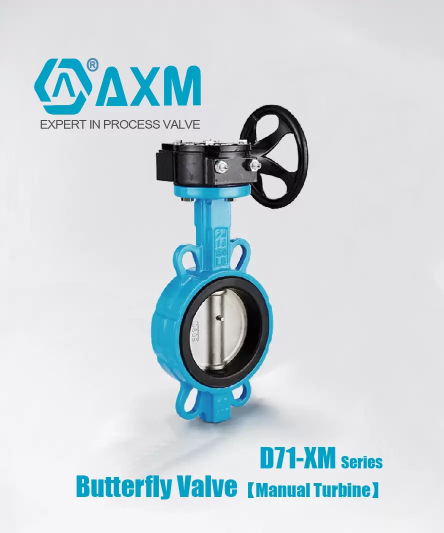 D71XM Series【Manual Turbine Butterfly Valve】