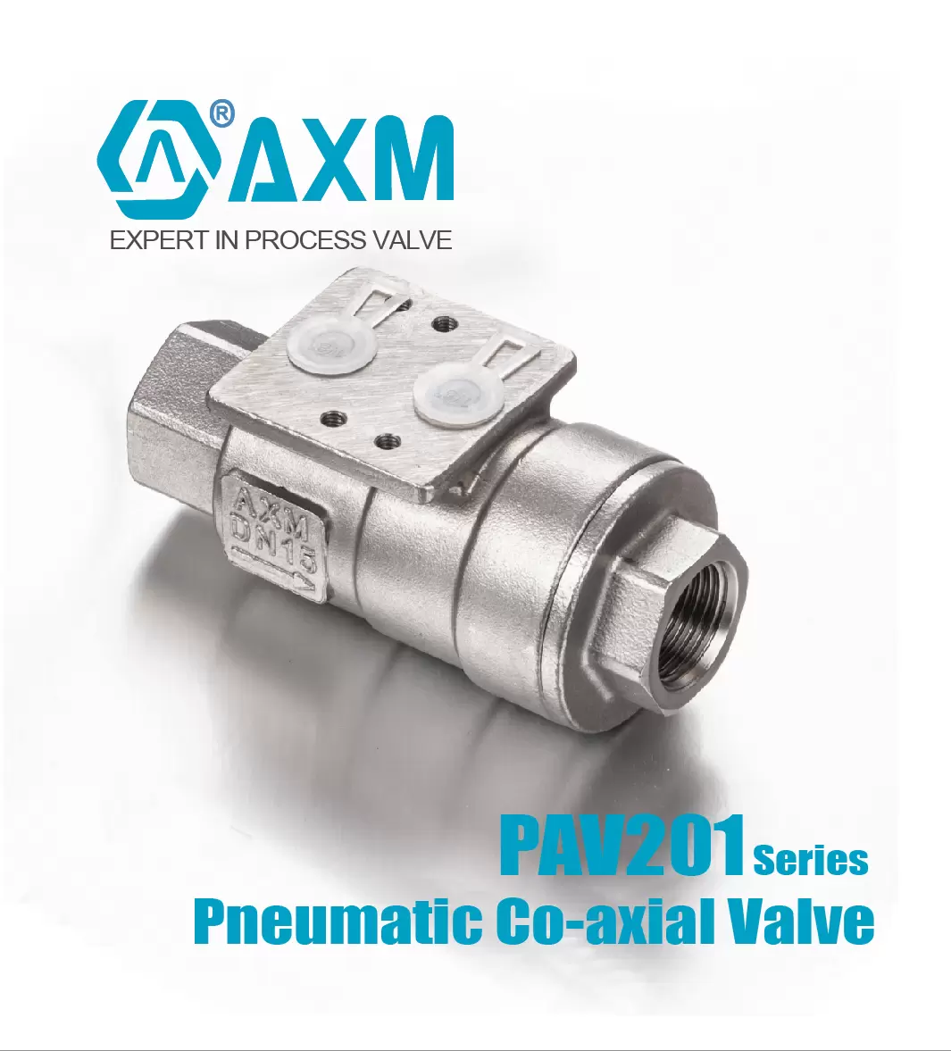 PAV200 Series Pneumatic Co-axila Valve